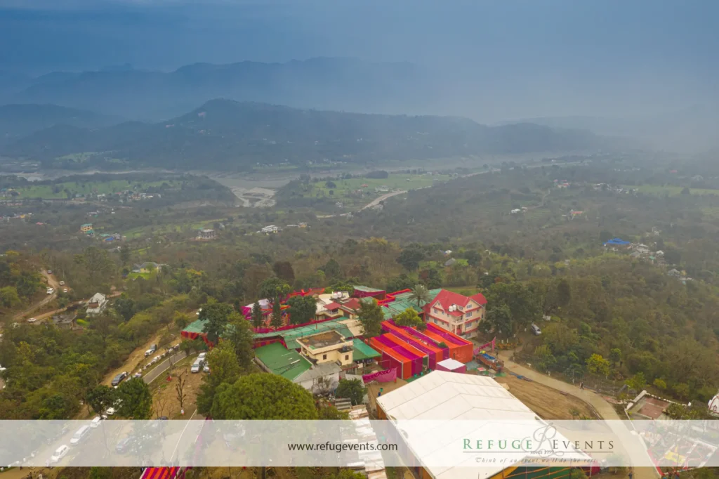 wedding in mountain