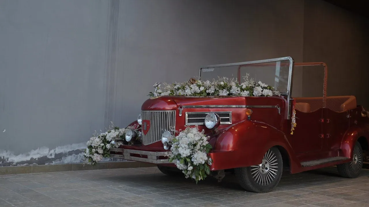 Wedding moment