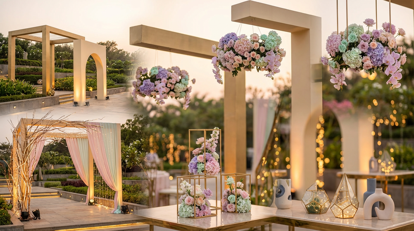 latest wedding décor trends