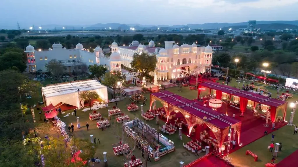 destination wedding in rajasthan cost