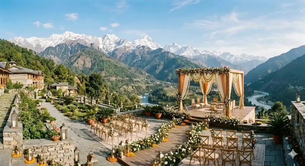 destination wedding in uttarakhand
