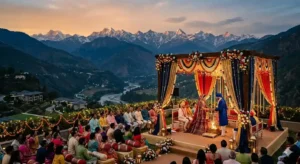 wedding in mountain